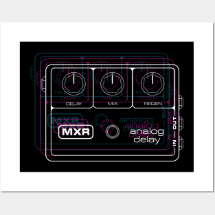 Triple Analog Delay Posters and Art